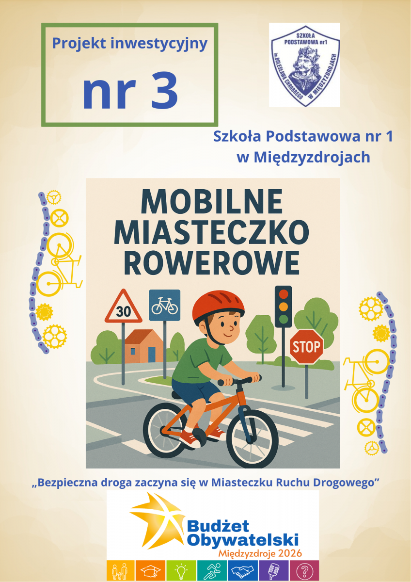 Inwestycyjny nr 3 - Bezpieczna droga zaczyna się w Miasteczku Ruchu Drogowego