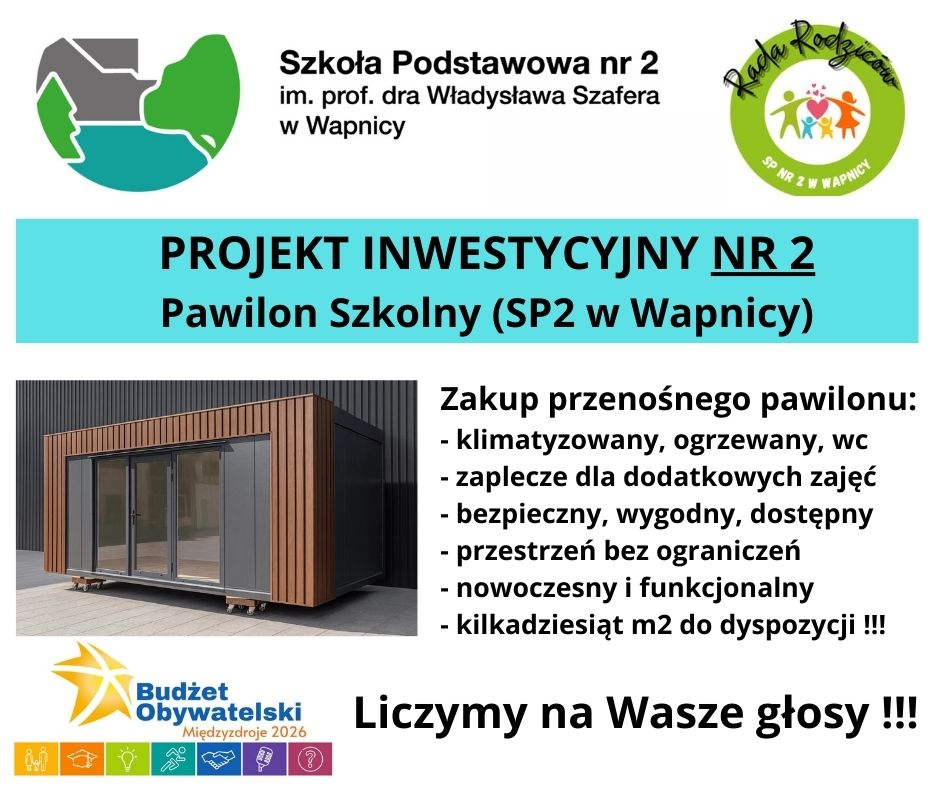 Inwestycyjny nr 2 - Pawilon Szkolny