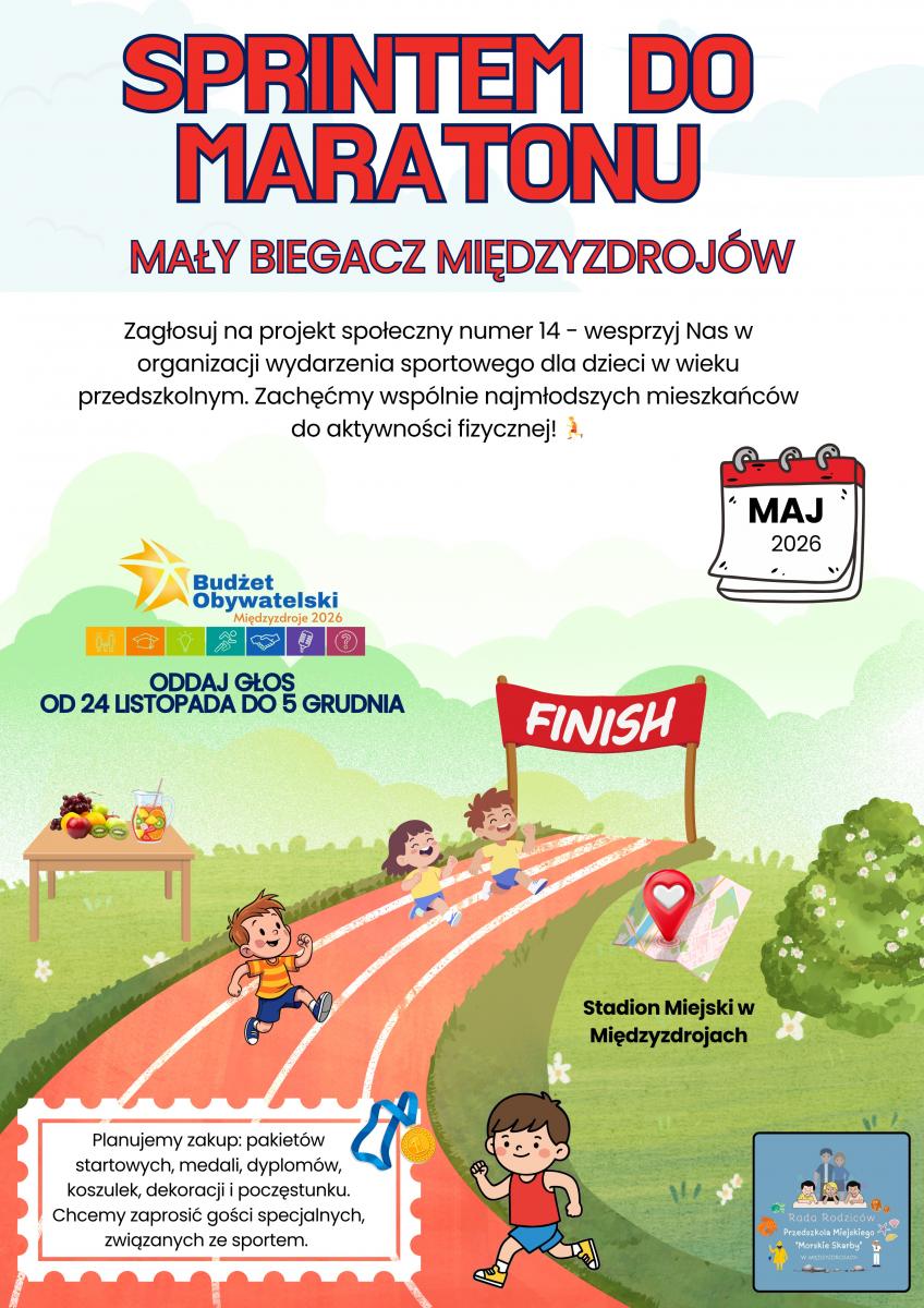 Społeczny nr 14 - Sprintem do Maratonu – Mały Biegacz Międzyzdrojów