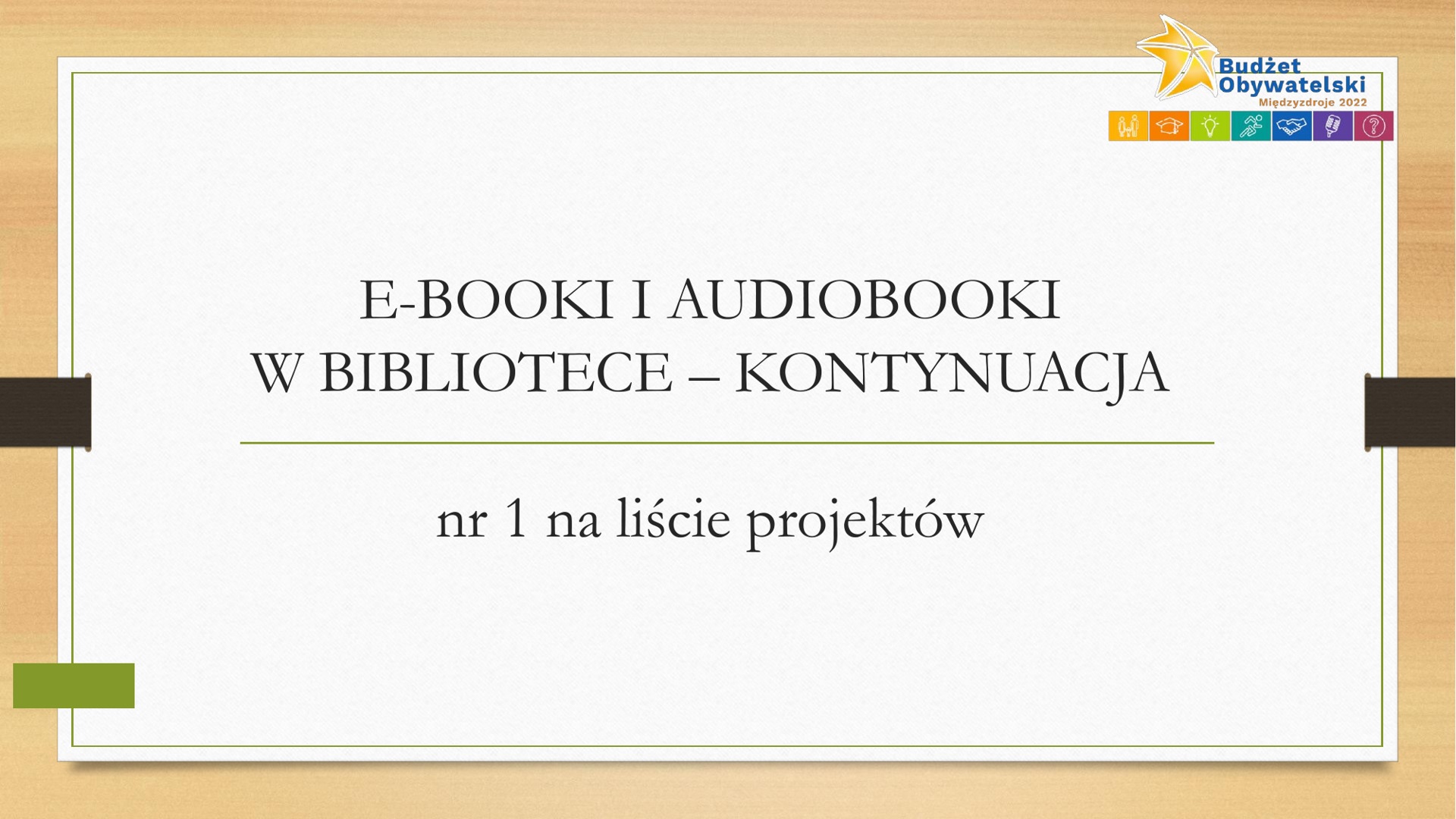 E-booki i audiobooki w Bibliotece - kontynuacja